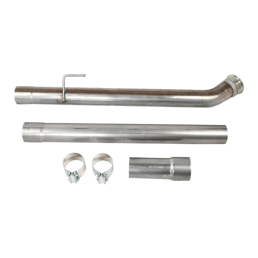 4" Exhaust DPF Delete Race Pipe for 2019-2021 Dodge Ram 2500 3500 Ram 3500 6.7L