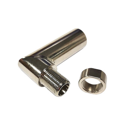 M18*1.5 Oxygen Spacer Sensor Angled Extender 90 Degree O2 Bung Extension