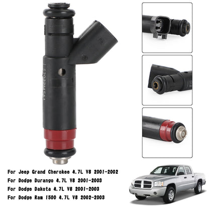 2002-2003 Dodge Ram 1500 4.7L V8 8PCS Fuel Injectors 53032145AA 812-12144