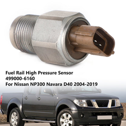 2005-On Nissan Navara D40 2.5DCI Fuel Rail High Pressure Sensor 4990006160