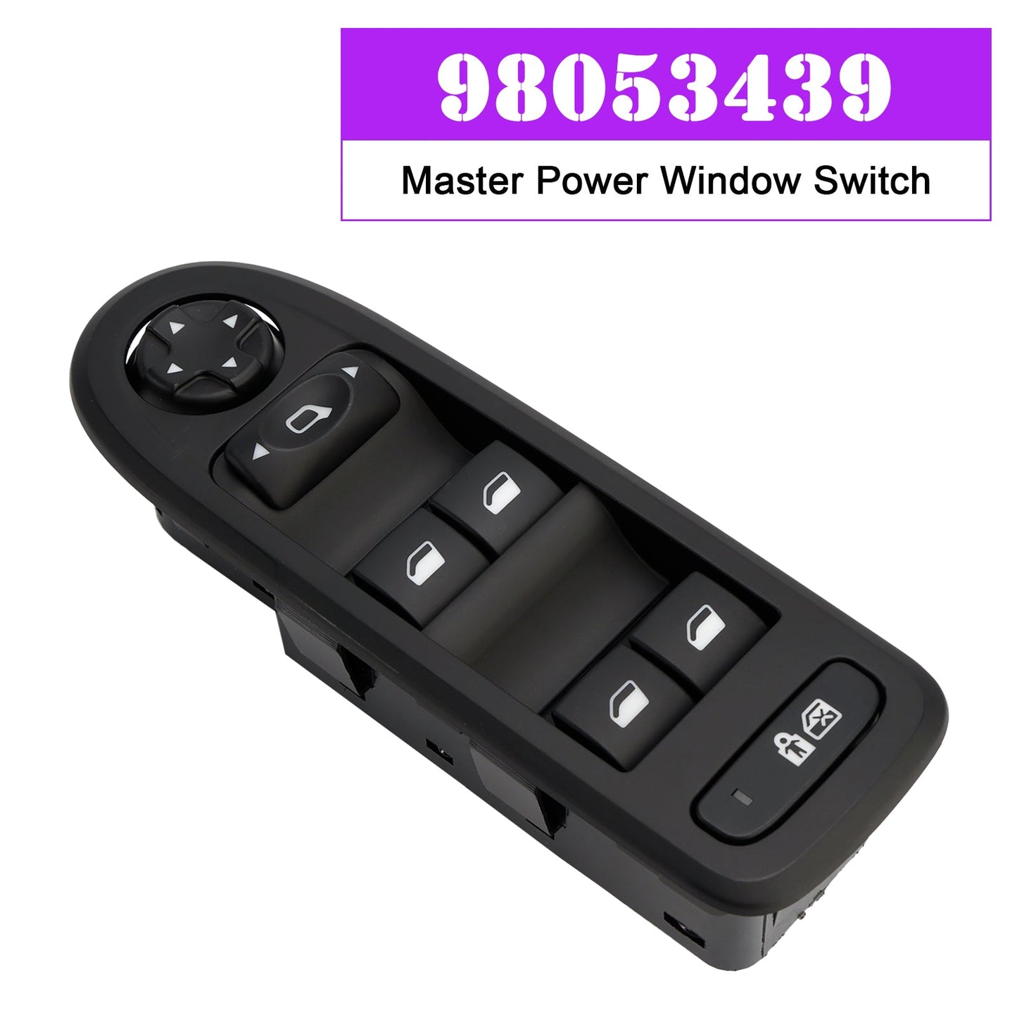 2007-2013 Peugeot 308 2007 4A_, 4C_ Hatchback Hatchback 1.6 16V 1598ccm 140HP 103KW (Petrol)  Master Power Window Switch For Peugeot 308 508 Hatchback Wagon 98053439 96644915