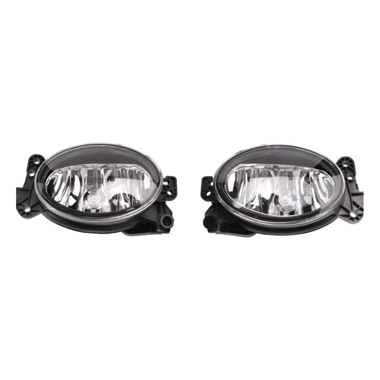 2002-2009 Mercedes G-Class Pair Front Fog Light Lamps With Bulbs A1698201556 A1698201656