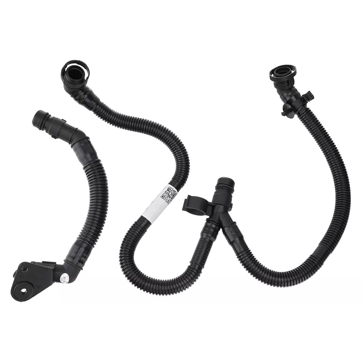 2010-2012 Audi A7 Sportback (4GA, 4GF) 3.0 Oil Separator PCV Valve Vent Trim & Hose Tube 06E103547AH