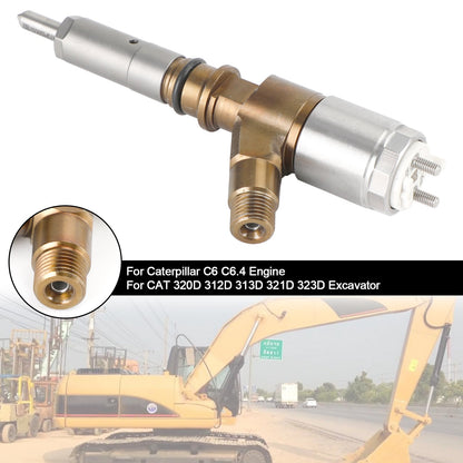 Caterpillar C6 C6.4 Fit CAT 320D Excavator 1PCS Fuel Injector 3264700 10R-7675