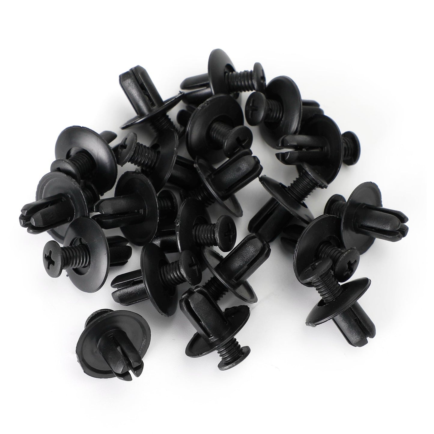 20x 8mm Fairing Clip Screw Rivets Panel Trim for Suzuki GSX, Burgman, V-Strom