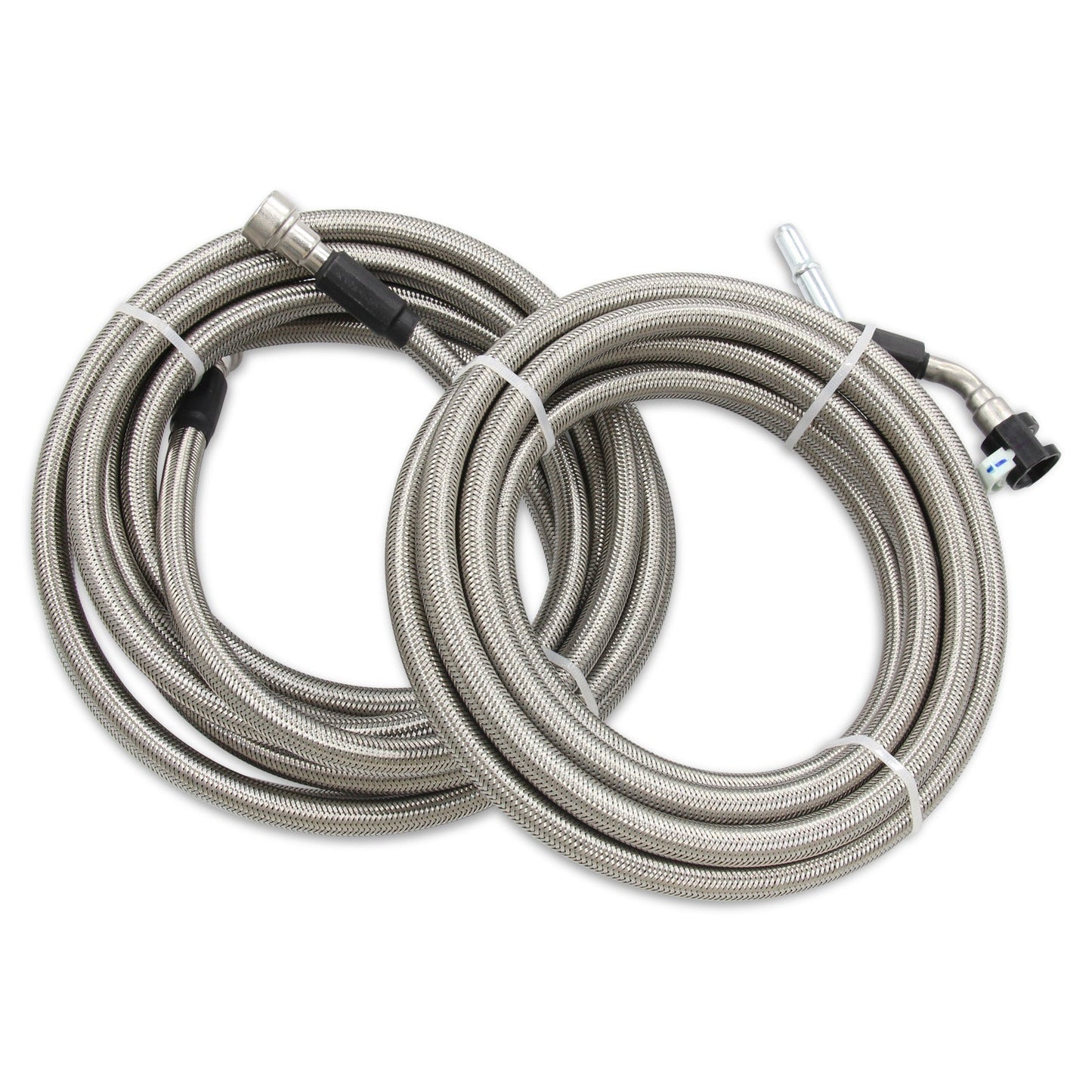 2007-2010 Pontiac G5 2.2L l4 Stainless Steel Braided Fuel Line Kit Quick Fix QFF0015SS