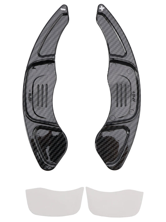 2016-2017 Volkswagen Lingdu GTS Carbon Look Steering Wheel Paddle Shifter Extension Covers