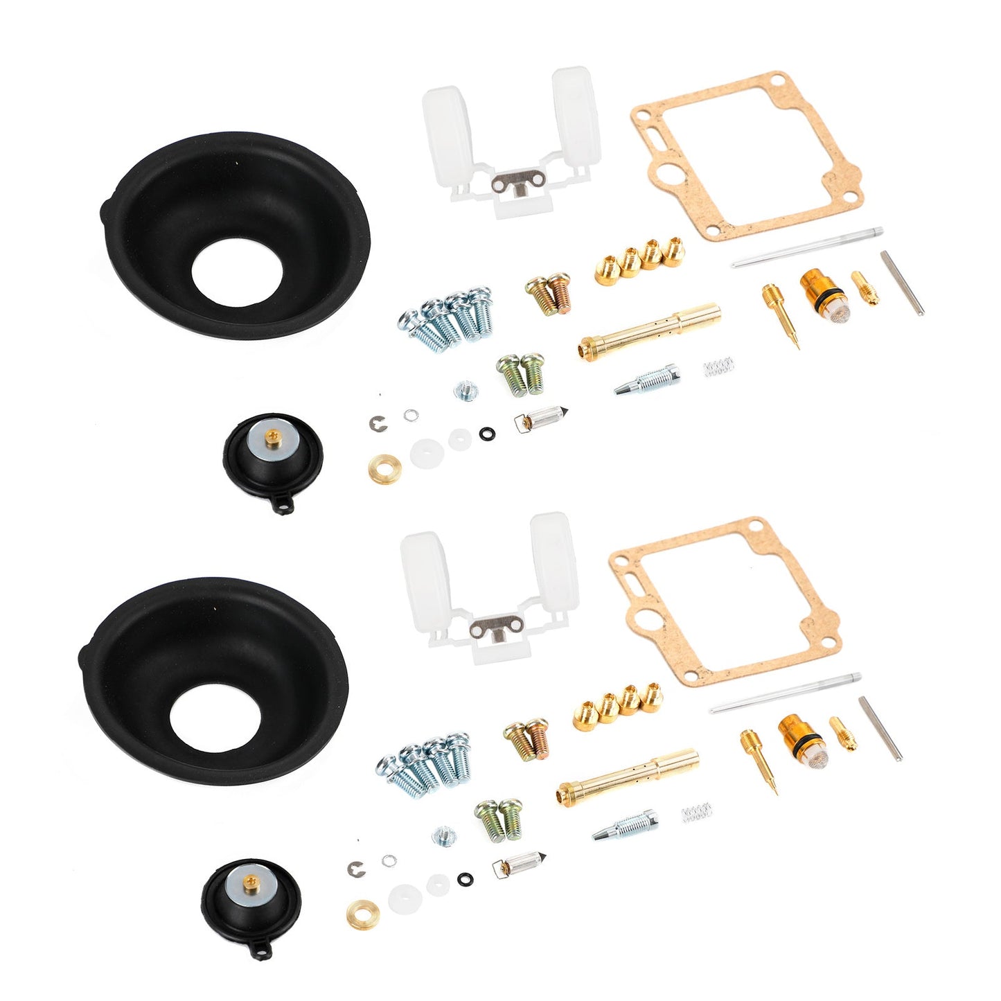 2X 1988-1998 Yamaha Virago XV750 Carburetor Carb Rebuild Repair Kit
