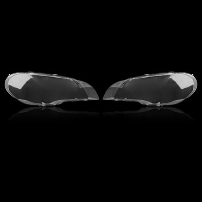 2007-2013 BMW X5 E70 2PCS Clear Headlight Lens Cover Headlamp Left + Right 63117288996 63117288998