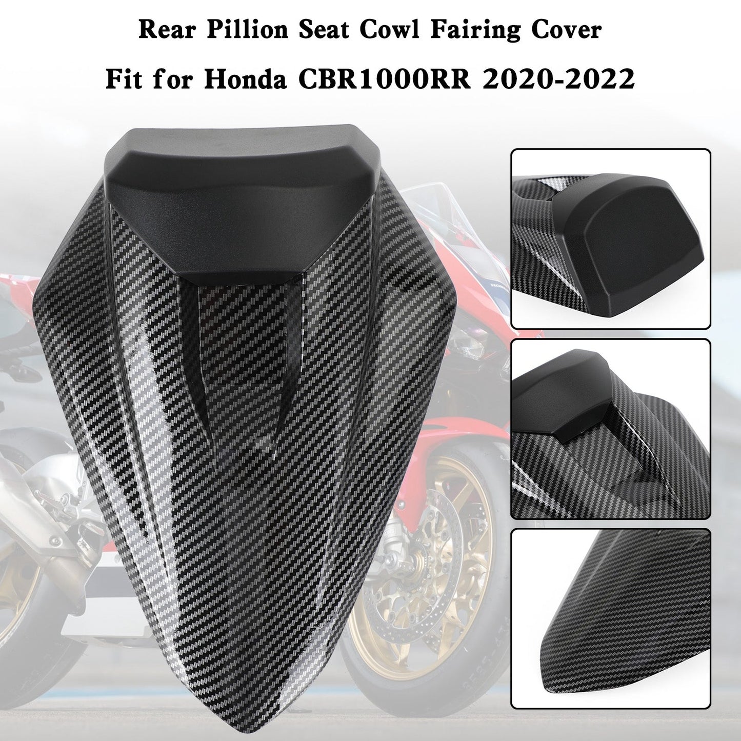 2020-2024 Honda CBR1000RR-R Rear Pillion Seat Cowl Fairing Cover