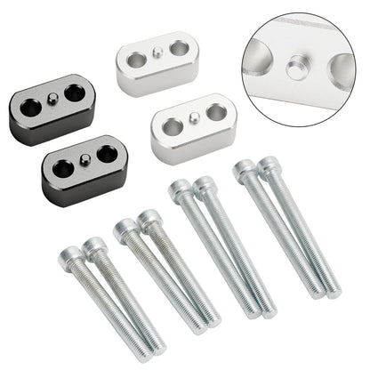 CNC Handlebar risers H=20 mm for Tiger 800 & XC XCa XCx XR XRt XRx 2010-2020