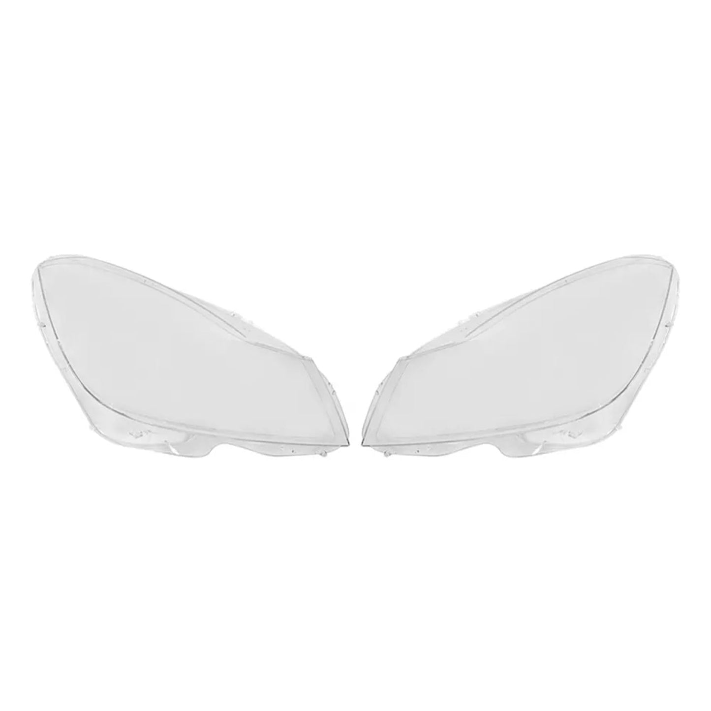 2011-2015 Mercedes Benz C Class W204 2PCS Front Headlight Lens Cover Lampshade A2048203539 A2048203639