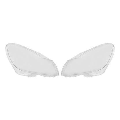 2011-2015 Mercedes Benz C Class W204 2PCS Front Headlight Lens Cover Lampshade A2048203539 A2048203639