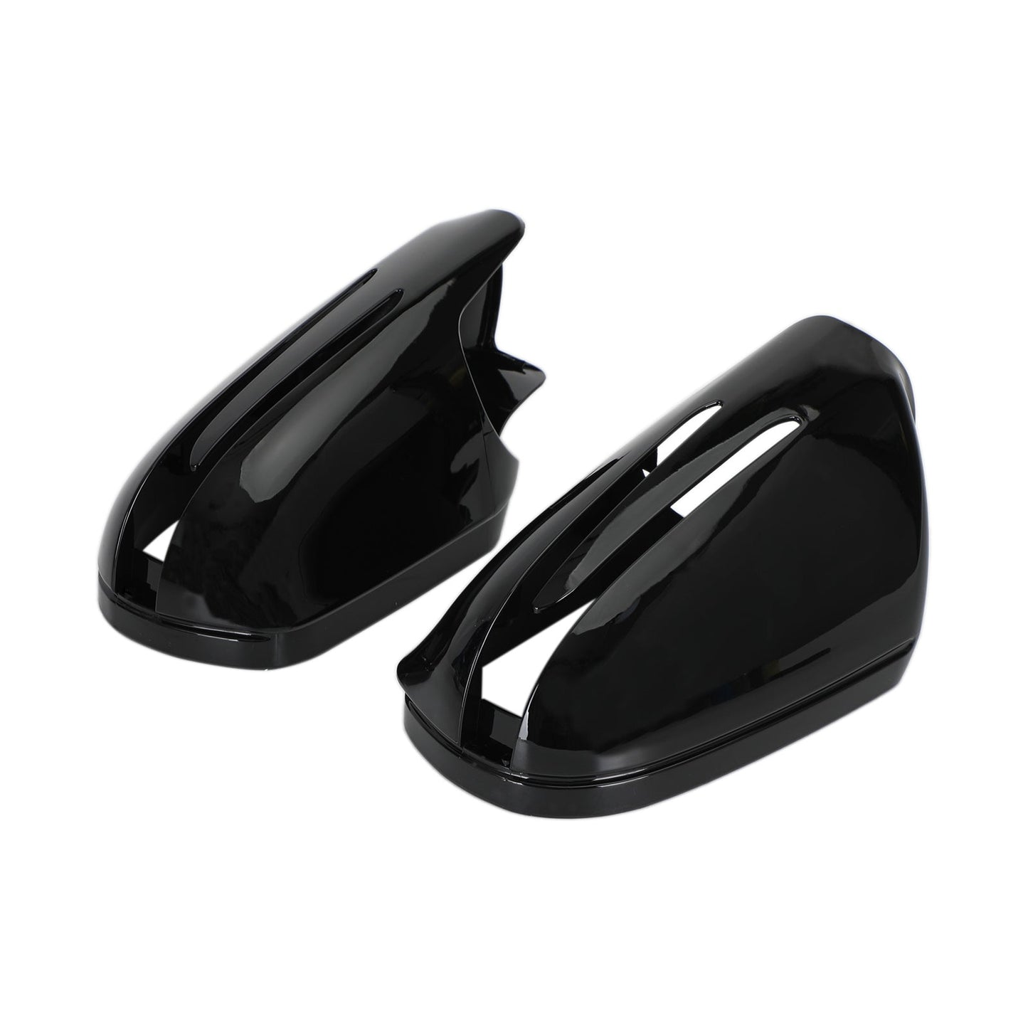 2009-2011 BENZ CLS-Class W219 Facelift Rearview Mirror Cover Gloss Black #1718100364 1718100564