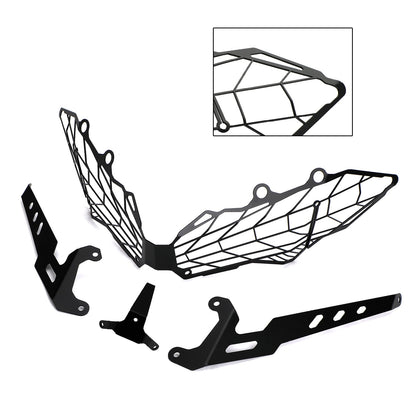 Front Headlight Guard Cover Black Fit For Kawasaki Versys 1000 2019-2021 2020