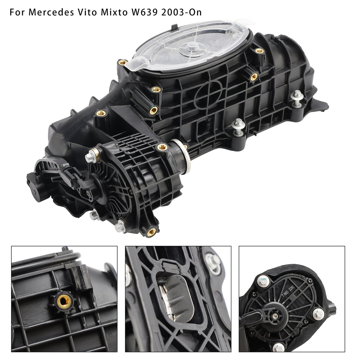 2015-On Mercedes Benz Glc C-Class Marco Polo Camper Inlet Manifold W/ Actuator Motor A6510904937