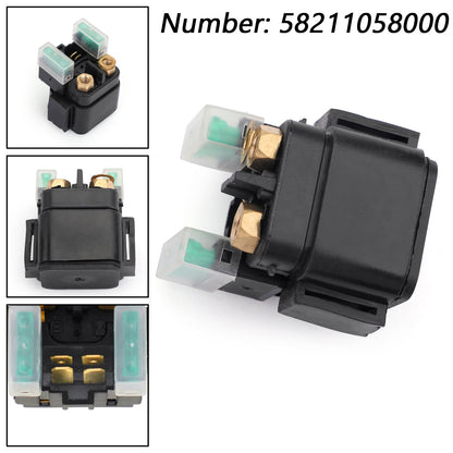 Starter Relay Solenoid Switch 58211058000 FITS 250 SX-F 12-17 450 EXC 640 LC4 Starter Relay Solenoid Switch 58211058000 for ATV 505 SX 450 EXC 250 SX-F 12-13 Champoo