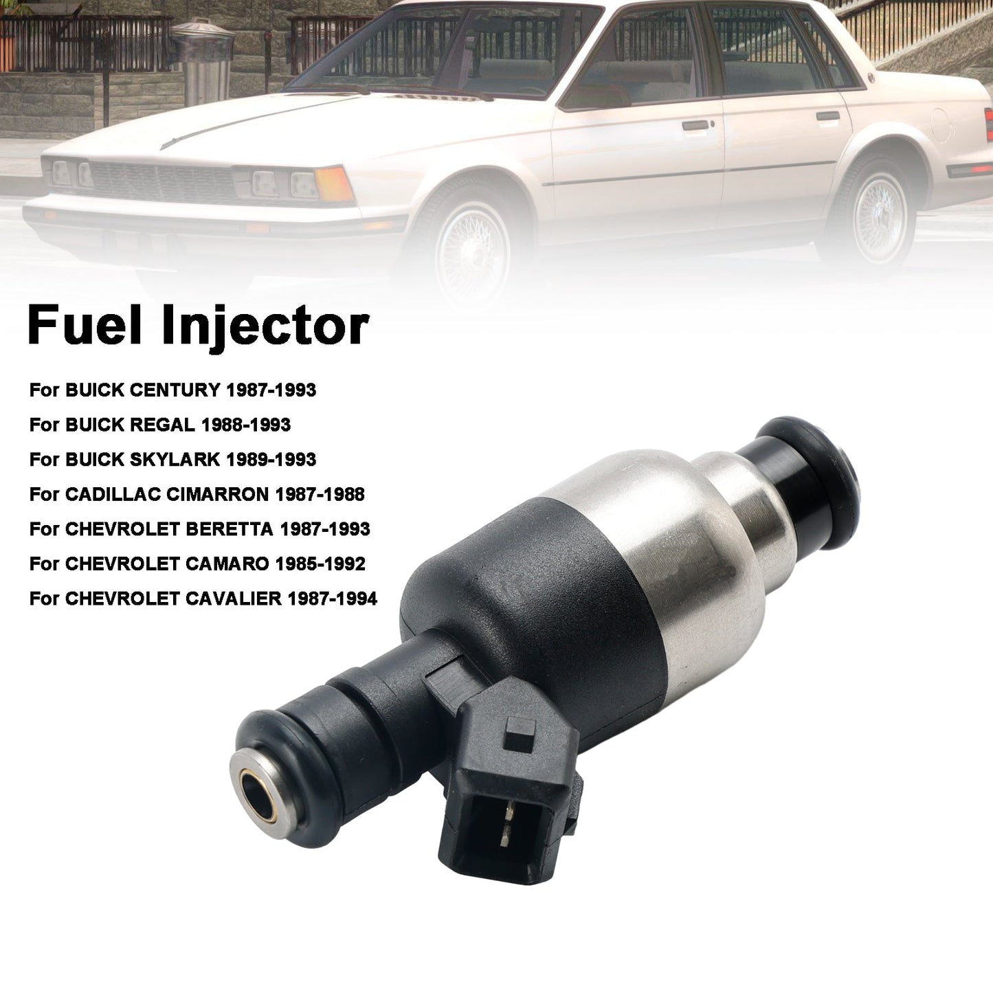 1988-1993 Buick Regal Oldsmobile Cutlass Supreme Fuel Injectors 5235136 17089569