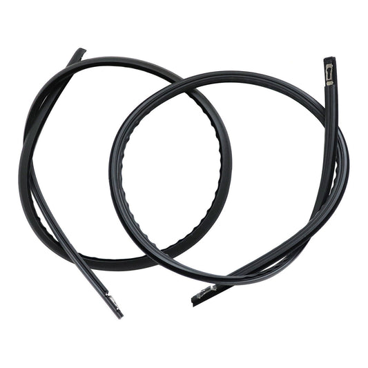 1998-2000 Honda Civic 3 Door CX, 3 Door DX KA 4AT, KA 5MT 2pcs L+R Door Roof Side Molding 74306-S03-003 74316-S03-003