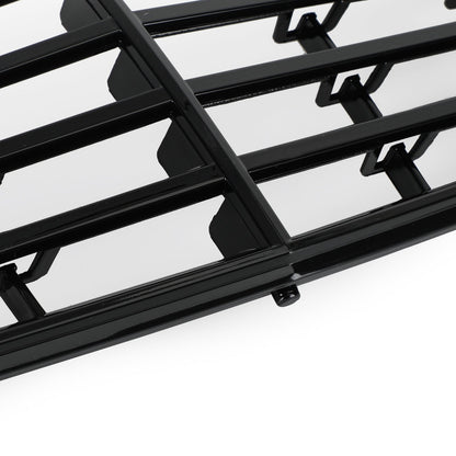2007-2009 Mercedes Benz E-Class W211 E350 E500 E63 Front Bumper Grille Gloss Black Grill
