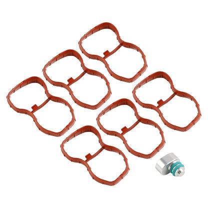 BMW E90-93 F10 F11 F07 X5 X6 N57 6Pcs Intake Manifold Gasket 1167807480 11618511363