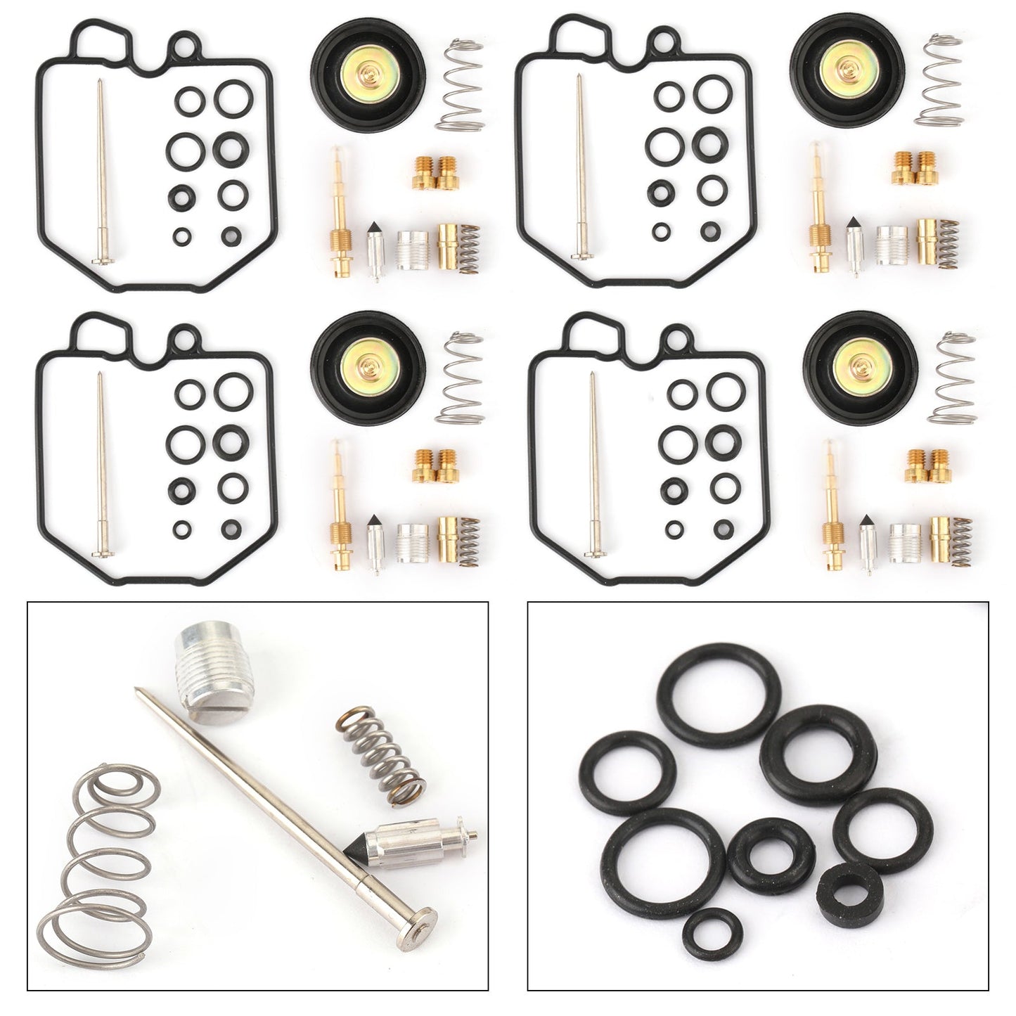 1980-1982 Honda CB750K 4PCS Air Cut Off Valve carb Carburetor Repair Rebuild Kit