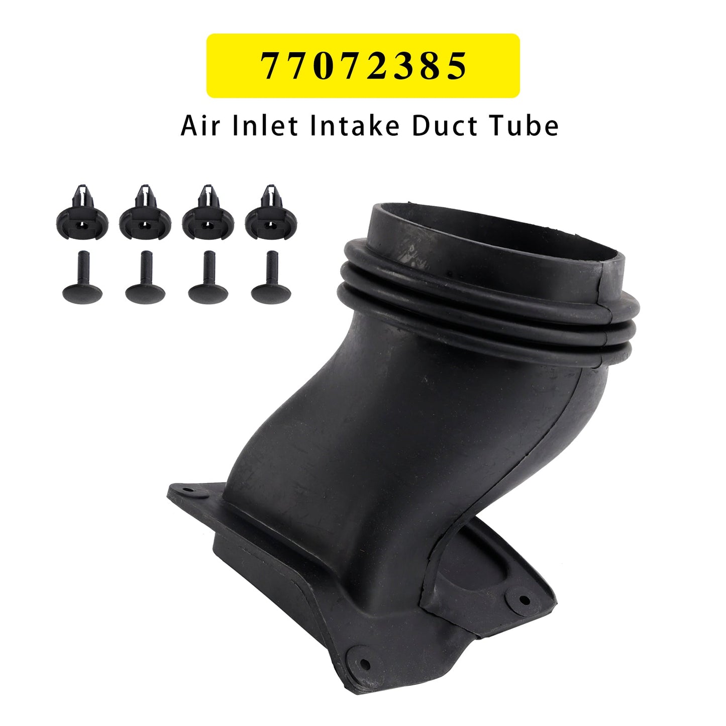 2015-2023 Dodge Challenger Hellcat Headlamp Air Inlet Intake Duct Tube 77072385