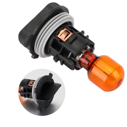 Philips With Socket PWY24W 12174NA 12V24W Lamp Amber Bulb Turn Singal Light