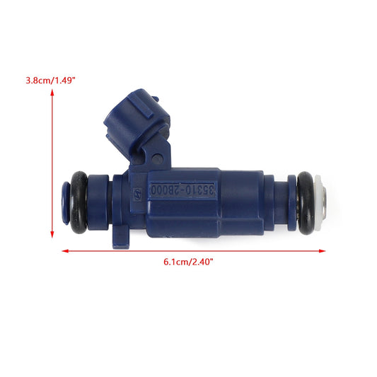 Hyundai i30 CW 1.4L 2007-2012 Kia Rio 1pcs Fuel Injectors 35310-2B000