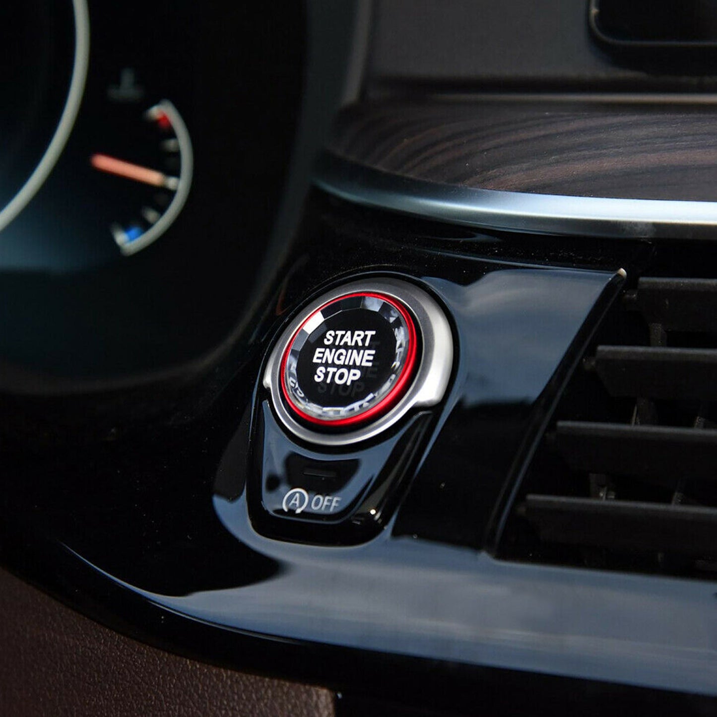 2009+ BMW 1 Series/2 Series/3 Series/4 Series/5 Series/6 Series/7 Series/X1/X3/X4/X5/X6/G20 Engine Start Stop Switch Button Cover