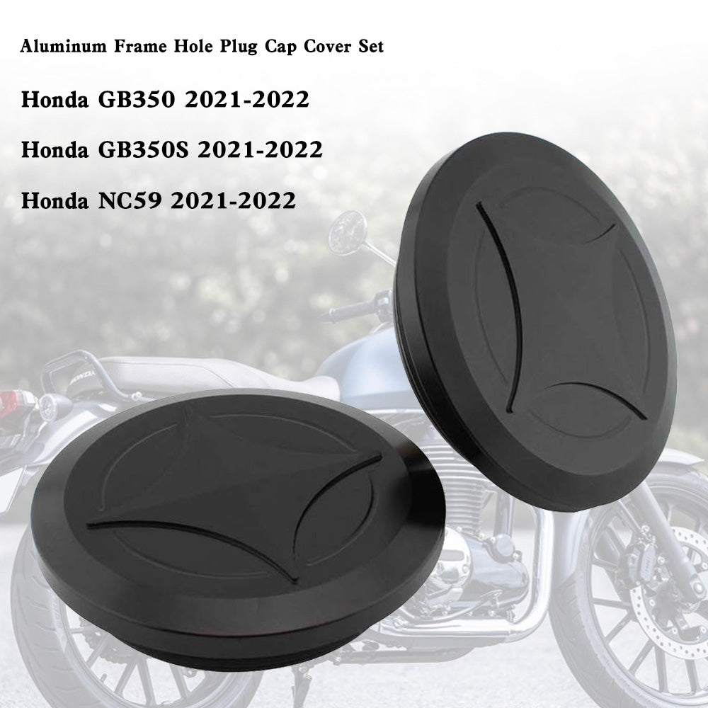 Aluminum Frame Hole Plug Cap Cover Set For Honda GB350 NC59 CB350 21-22