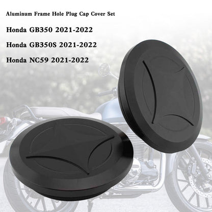 Aluminum Frame Hole Plug Cap Cover Set For Honda GB350 NC59 CB350 21-22