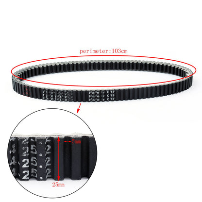 KYMCO Downtown 300 350 Shadow GTi300 K-XCT NIKITA Kawasaki J300 Drive Belt