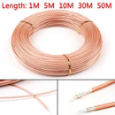 RG316 RF Coax Coaxial cable Connector 50ohm M17/113 Shielded Pigtail, 30M