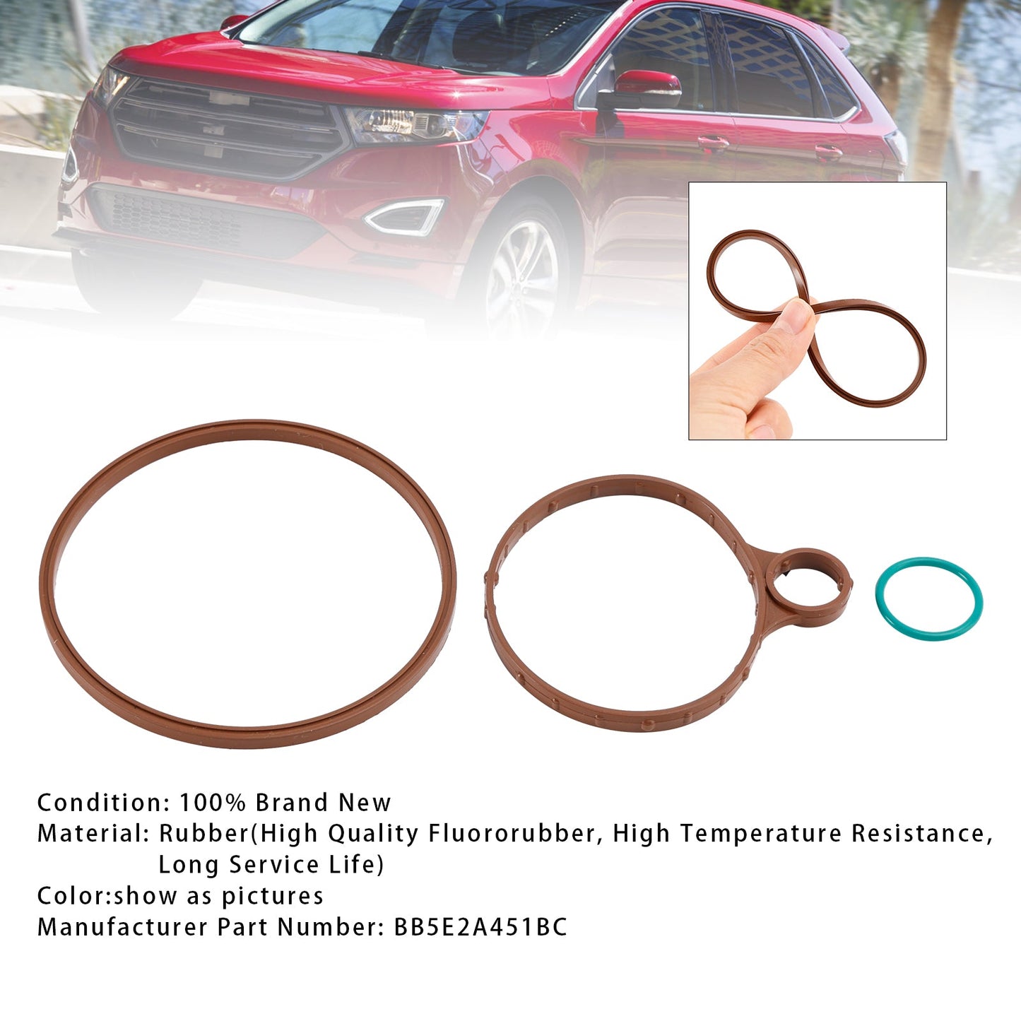 2017 Jaguar XE: 2.0L Vacuum Pump Rebuild Seal kit BB5E2A451BC BB5E-2A451-BC