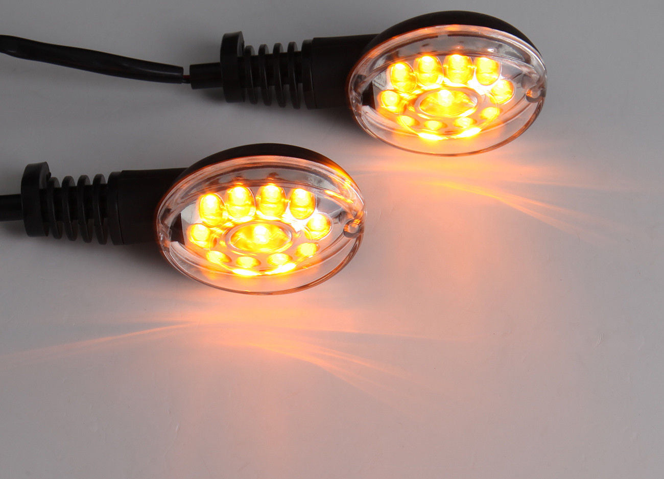 Front Rear LED Turn Signals Blinker Indicator For Kawasaki NINJA 250R Champoo