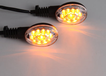 Front Rear LED Turn Signals Blinker Indicator For Kawasaki NINJA 250R Champoo
