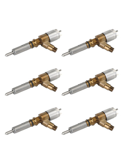 CAT Caterpillar Perkins C6.6 6PCS Fuel Injectors 2645A747 320-0680