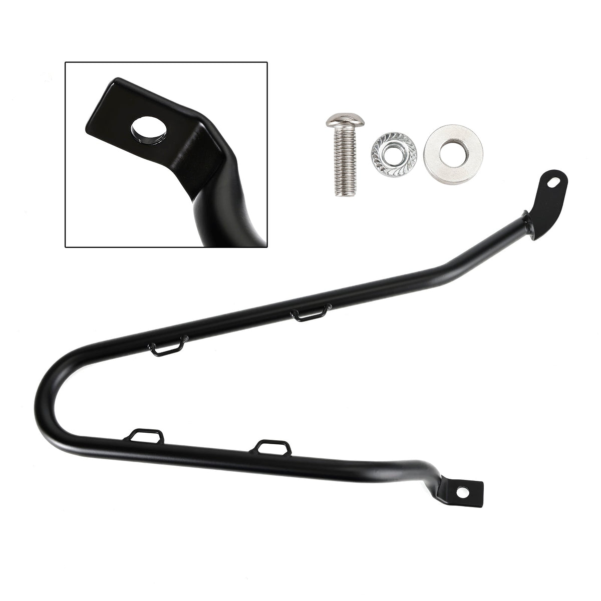 Luggage Rack Side Saddle Bag Mount Bracket Left For Triumph Bobber 2017-2023 22