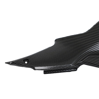Carbon Tank Side Cover panel Trim fairing Fit For Kawasaki Z650 2017-2020