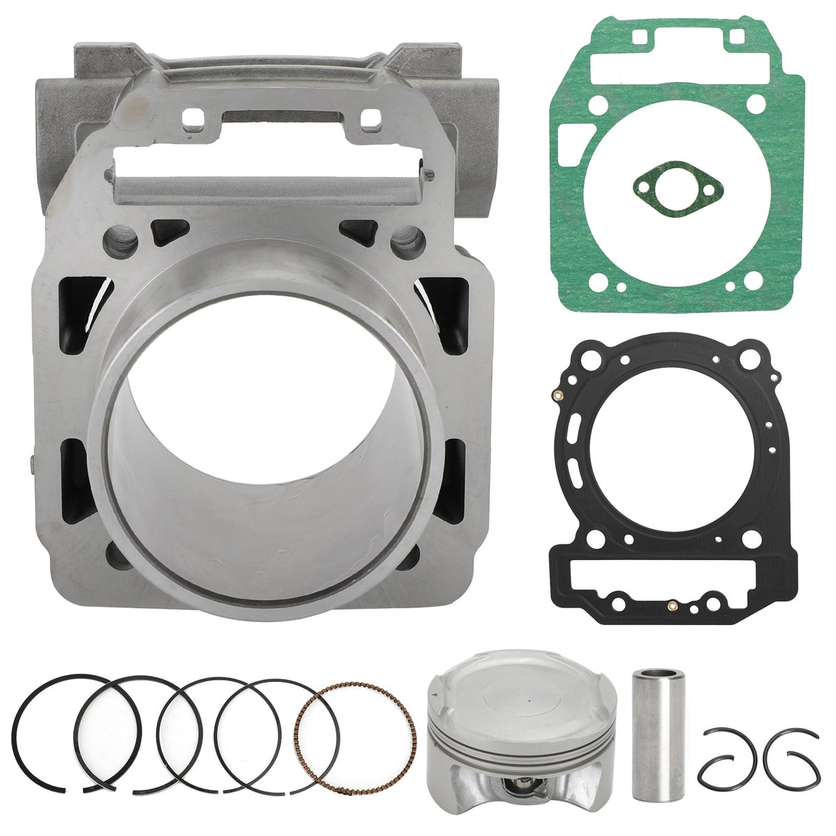 Can-Am BRP Renegade 1000/R T3 2012-2020 STD 91mm Front & Rear Cylinders Top End Kit 420623566 420623565