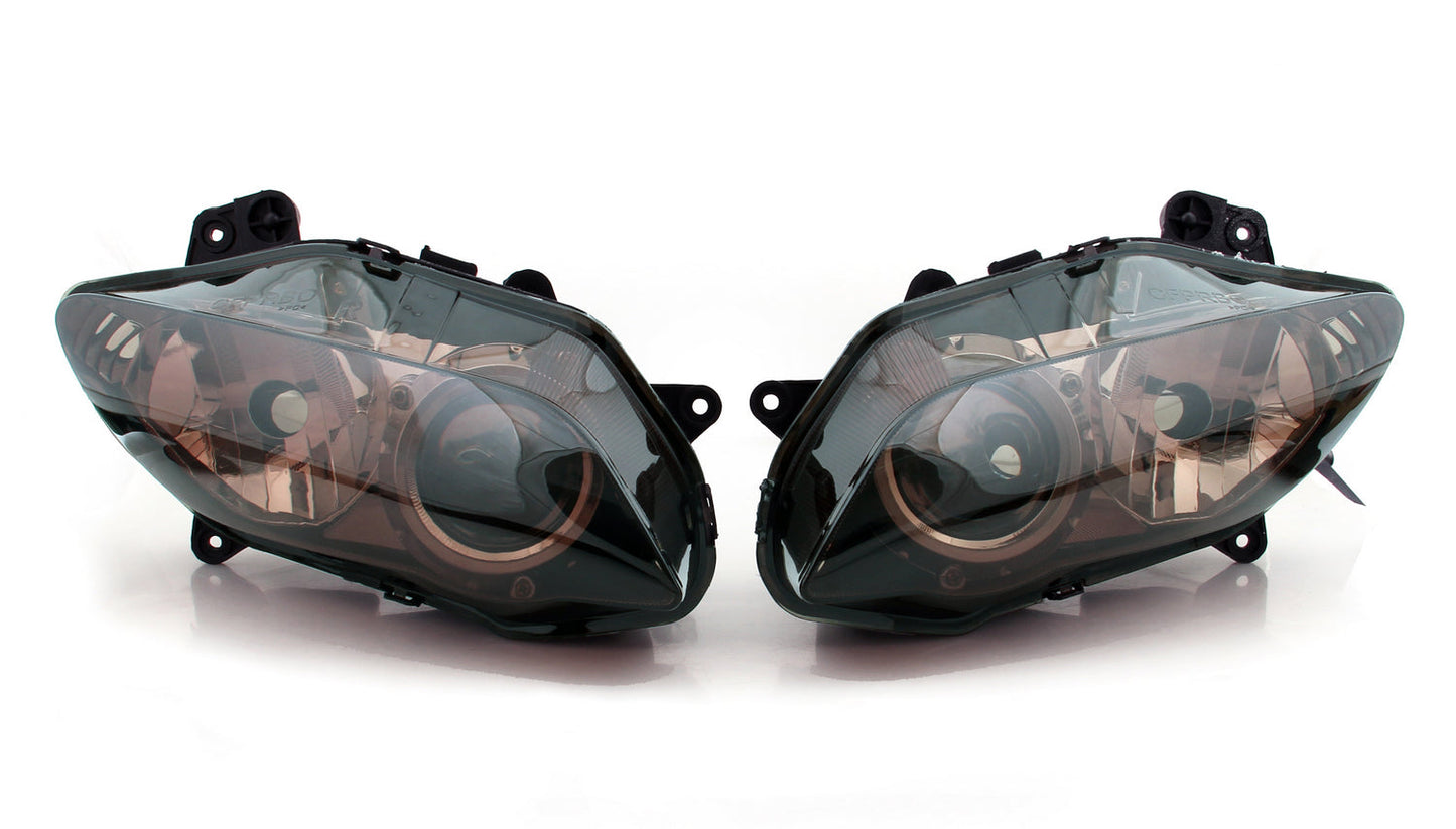 2004-2006 Yamaha YZF R1 1000 Front Headlight Grille Headlamp Protector Smoke