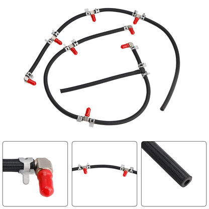 2004-2010 Duramax Diesel Truck Engines 6.6L Fuel Injector Return Line Kit 97328733 8973287331