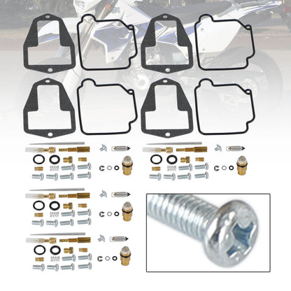 4X Carburetor Rebuild Repair Kit fit for Suzuki DRZ250 DR-Z250 2001-2007