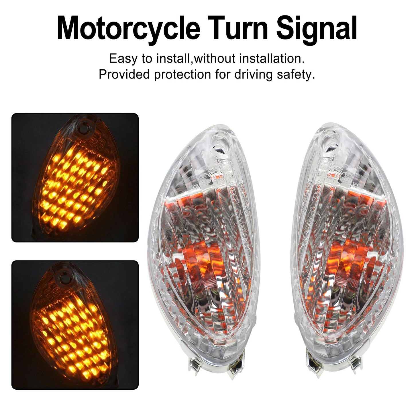 Rear Turn Signal Light for SUZUKI Hayabusa GSXR1300 GSX-R 1300 2008-2017 Champoo