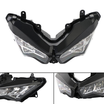 Headlight Guard Protector Cover Haddlamp Kit For Kawasaki Ninja 400 18-21 Smoke