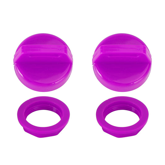 2PCS Violet Ignition Key Cover w/Nut For Polaris RZR XP 570 800 900 1000 5433534