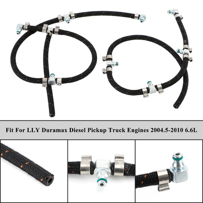 Fuel Injector Return Line Kit 97328733 0928400552 Fit Duramax 2004-2010 6.6L Diesel Truck Engines
