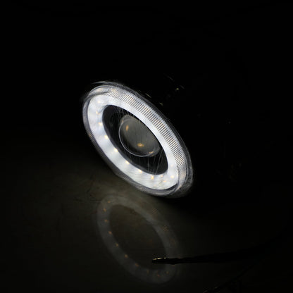 4.3"Universal Motorcycle LED Headlight Projector Lens ATV for Cafe Racer