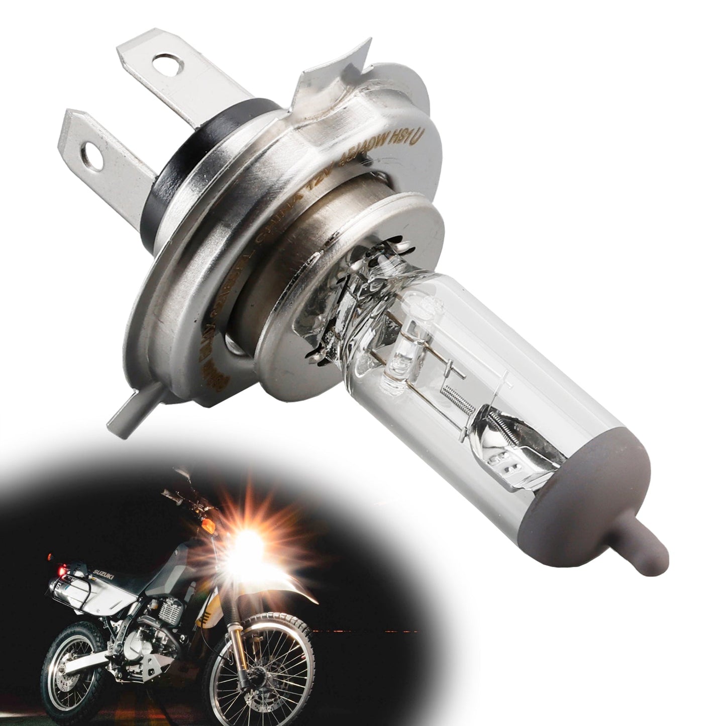 OSRAM Motorcycle Lamp Rallye HS1PX43T 12V 45/40W 62185RL